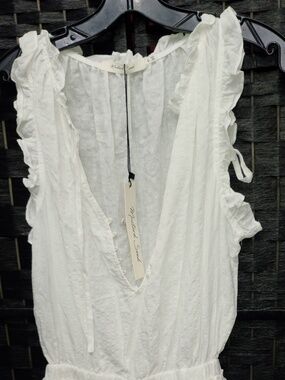 Mustard Seed Ruffle Tiered Mini Dress size small NWT